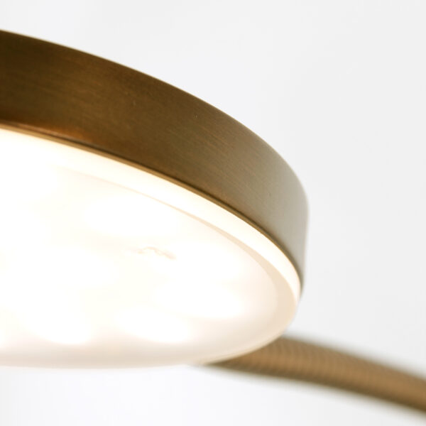 Klassieke verstelbare vloerlamp brons Mexlite Platu - Image 12