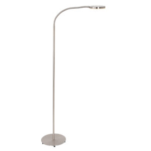 Mexlite Platu vloerlamp – Ingebouwd (LED) – Staal