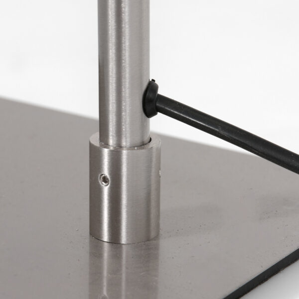 Minimalistische flexibele vloerlamp staal  Mexlite Serpent - Image 13