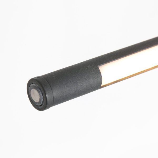 Moderne zwarte verstelbare vloerlamp  Mexlite Serpent - Image 9