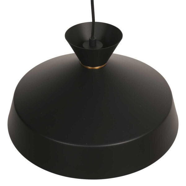 Zwarte hanglamp zwart met koperkleur Mexlite Skandina - Image 10