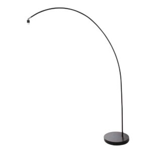 Mexlite Solva vloerlamp – E27 (grote fitting) – Zwart