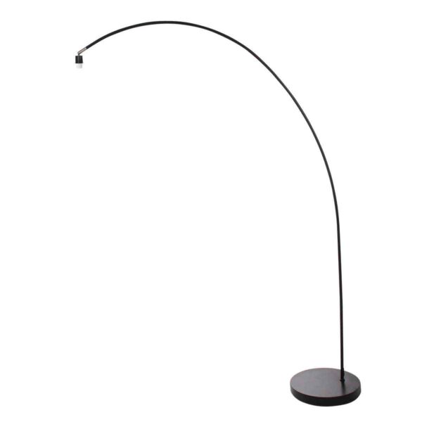 Mexlite Solva vloerlamp – E27 (grote fitting) – Zwart