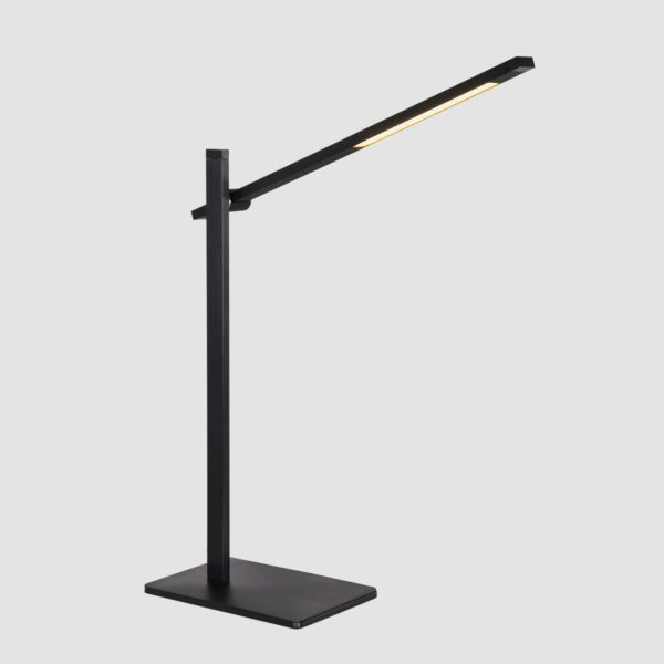 Moderne zwarte aluminium kunststof tafellamp Mexlite Stekk - Image 16