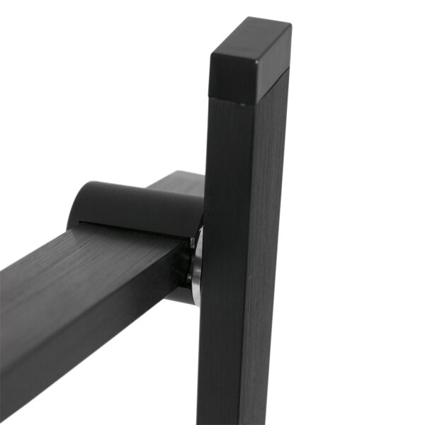 Moderne zwarte aluminium kunststof tafellamp Mexlite Stekk - Image 9