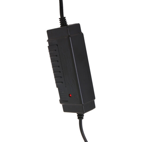 Moderne glazen stalen vloerlamp Mexlite Synna - Image 17