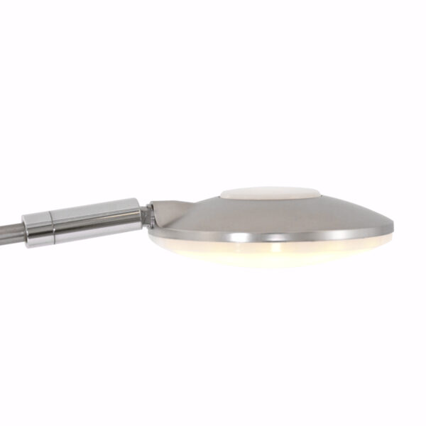 Moderne glazen stalen vloerlamp Mexlite Synna - Image 6