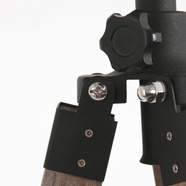Vloerlamp hout zwart kap linnen  Mexlite Triek - Image 3