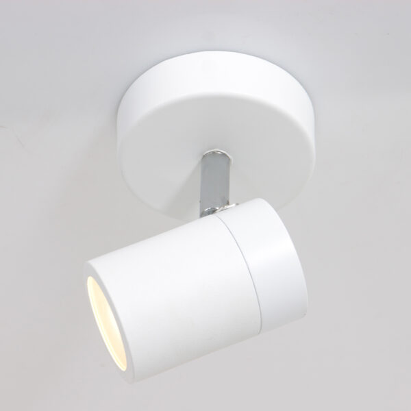 Moderne witte metalen spot Mexlite Upround led - Image 11