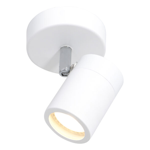 Mexlite Upround led spot – ø 10 cm – GU10 – Wit