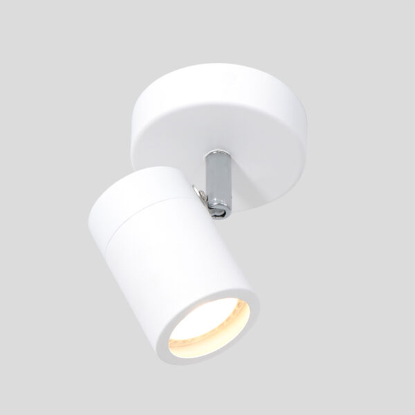 Moderne witte metalen spot Mexlite Upround led - Image 9