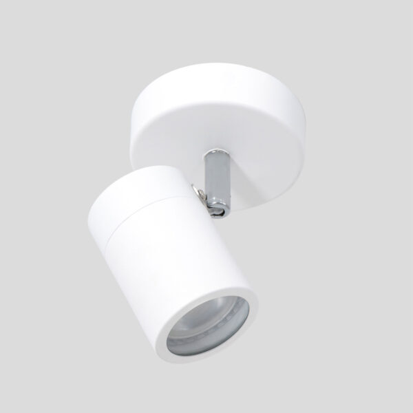 Moderne witte metalen spot Mexlite Upround led - Image 10
