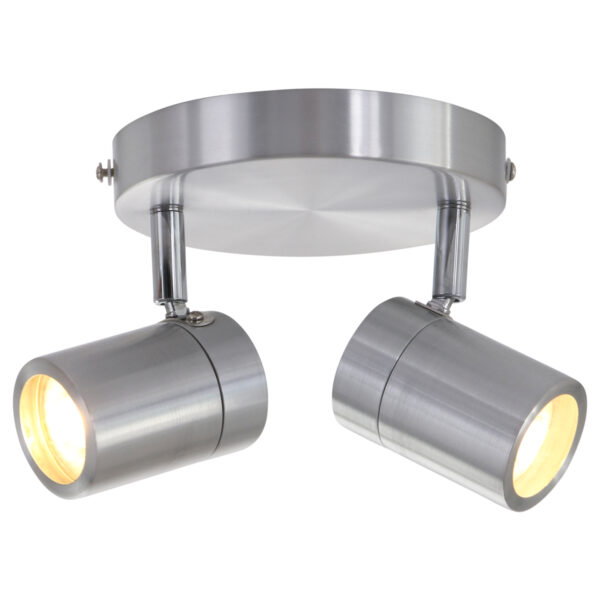 Moderne stalen spot metaal Mexlite Upround led - Image 3