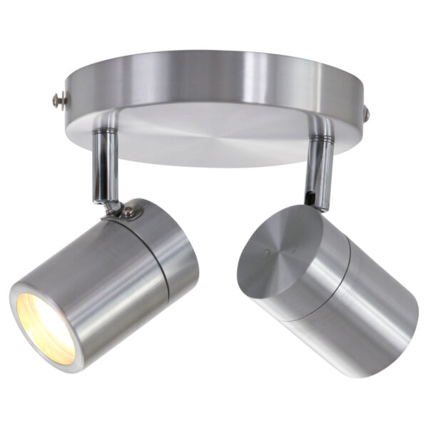 Moderne stalen spot metaal Mexlite Upround led - Image 4