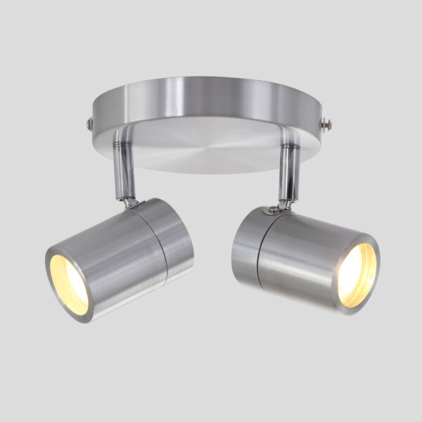 Moderne stalen spot metaal Mexlite Upround led - Image 9
