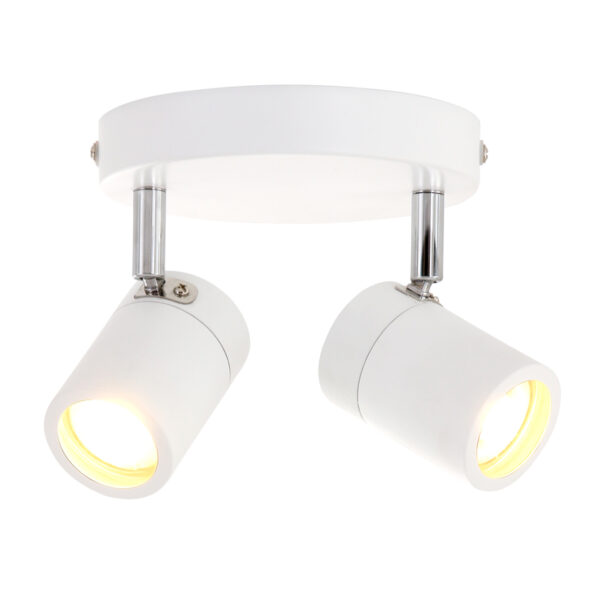 Moderne metalen witte spot Mexlite Upround led - Image 11