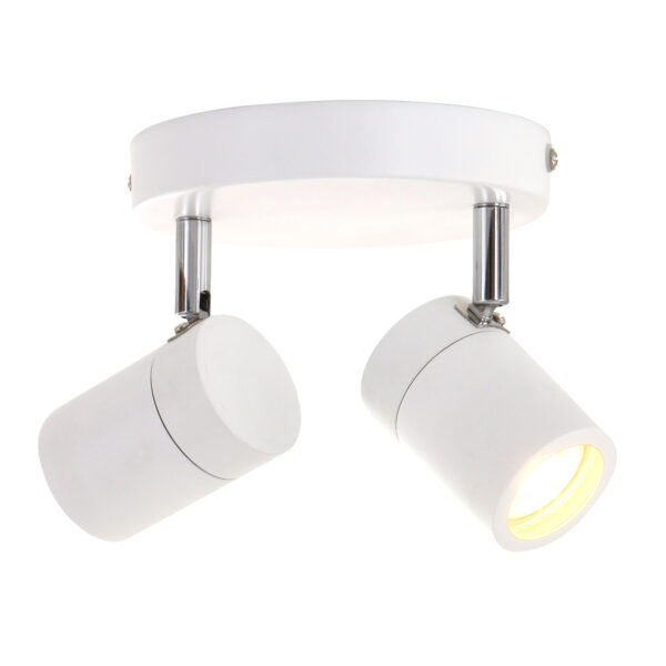 Mexlite Upround led spot – ø 24 cm – GU10 – Wit