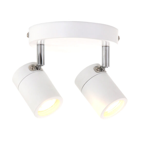 Moderne metalen witte spot Mexlite Upround led - Image 10