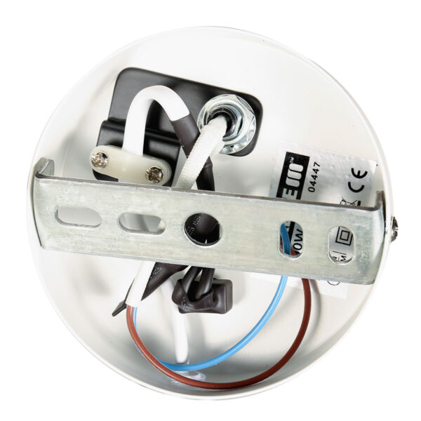 Metalen witte wandlamp flexibele arm Mexlite Upround - Image 13