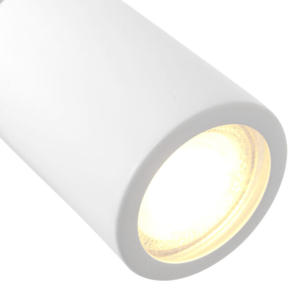 Metalen witte wandlamp flexibele arm Mexlite Upround - Image 14
