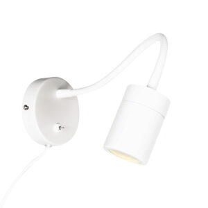 Mexlite Upround wandlamp – GU10 – Wit