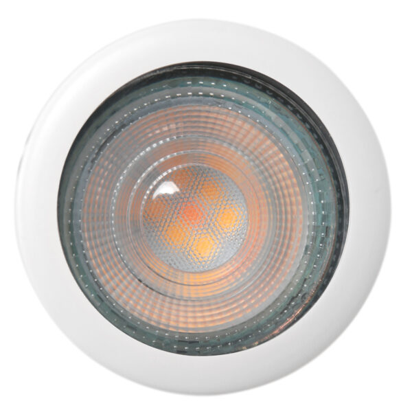 Metalen witte wandlamp flexibele arm Mexlite Upround - Image 5