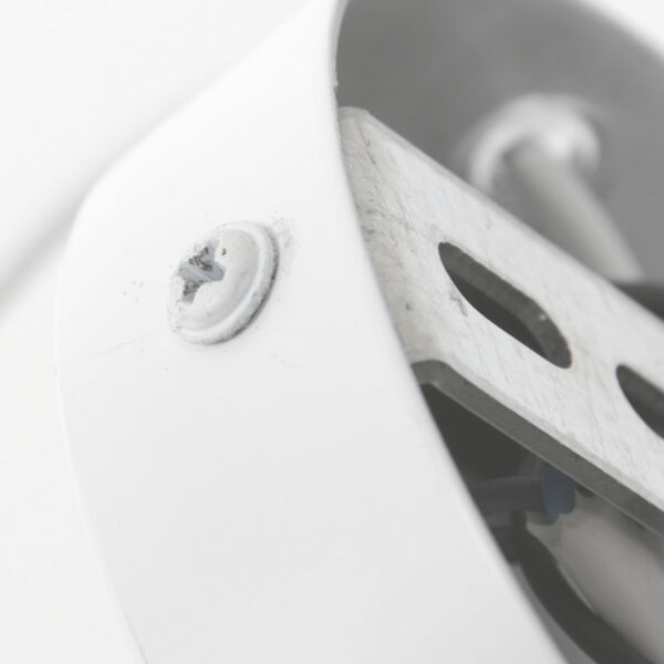 Metalen witte wandlamp flexibele arm Mexlite Upround - Image 10