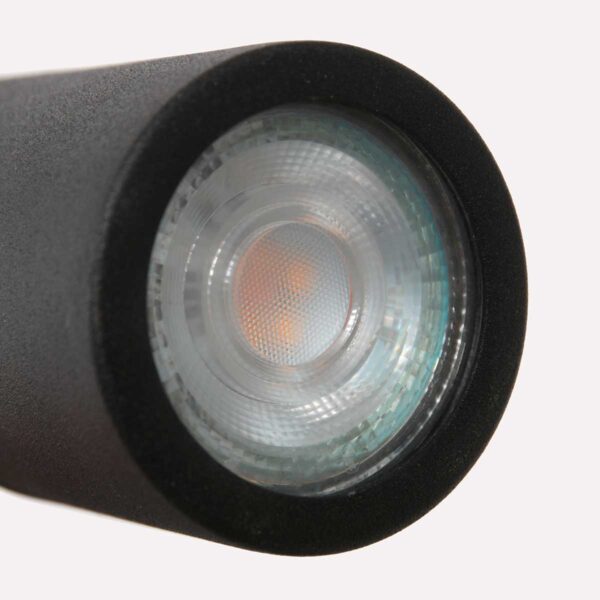 Compacte ronde wendbare wandlamp zwart Mexlite Upround - Image 4