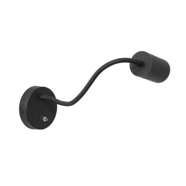 Compacte ronde wendbare wandlamp zwart Mexlite Upround - Image 8