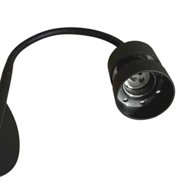 Trendy wandlamp zwart USB-aansluiting Mexlite Upround - Image 9