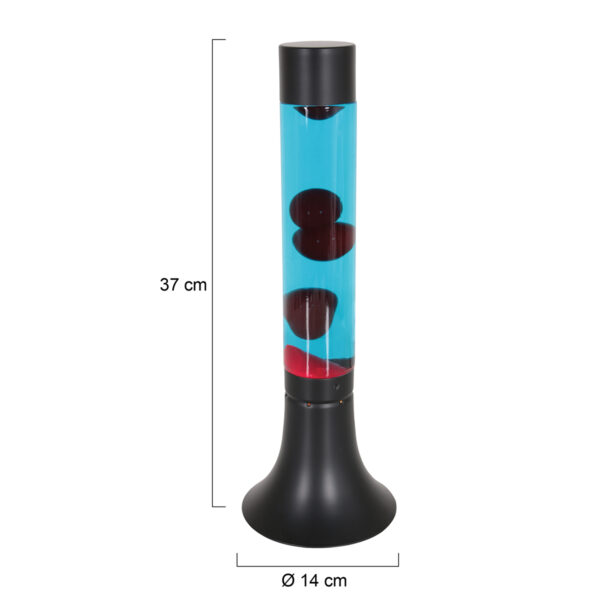 Trendy lava tafellamp zwart/kleurig Mexlite Volcan - Image 6