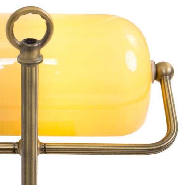 Steinhauer Ancilla notarislamp - 57 cm hoog - in hoogte verstelbaar - kantelbaar - E27 - brons - Image 3