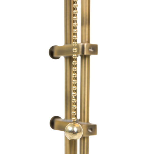 Steinhauer Ancilla notarislamp - 57 cm hoog - in hoogte verstelbaar - kantelbaar - E27 - brons - Image 4