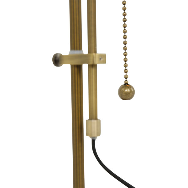 Steinhauer Ancilla bankierslamp - notarislamp - klassiek - 57 cm hoog - met trekkoord - brons - Image 5