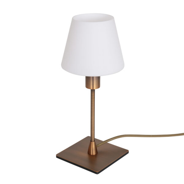 Klassieke bronzen metalen tafellamp Steinhauer Ancilla - Image 8