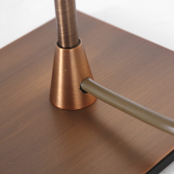 Klassieke bronzen metalen tafellamp Steinhauer Ancilla - Image 10