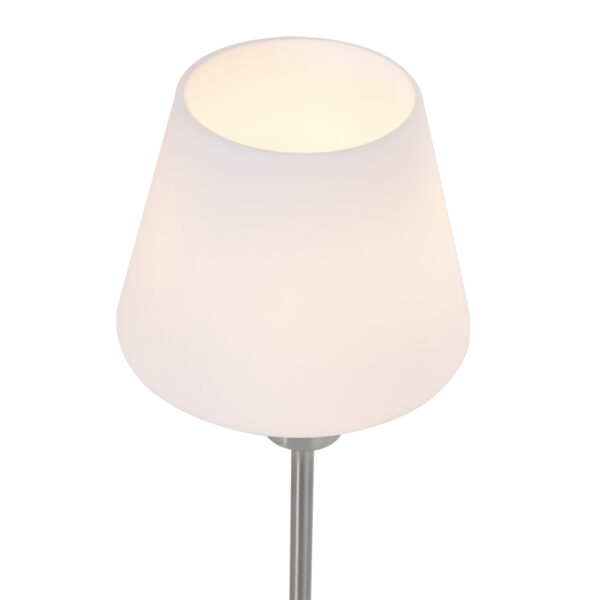 Vierkante moderne tafellamp staal Steinhauer Ancilla - Image 10