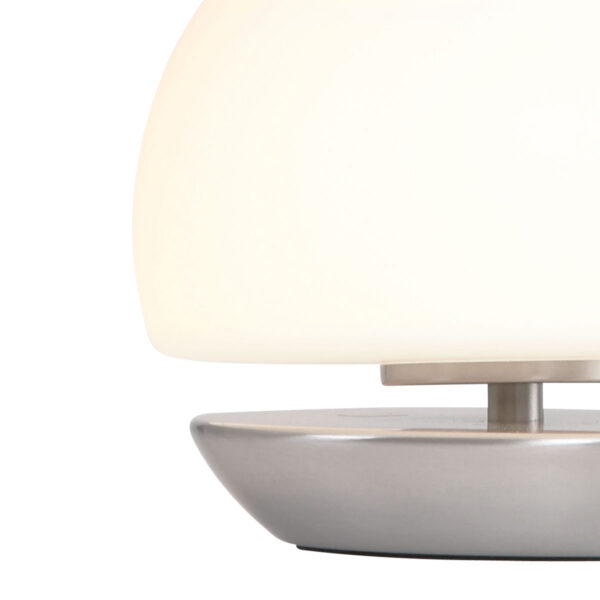 Steinhauer Ancilla tafellamp - 16,5 cm hoog - ingebouwd LED - touchdimmer - staal - Image 5
