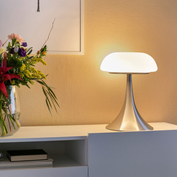 Steinhauer Ancilla tafellamp - design - kap Ø30 cm - 39 cm hoog - staal - Image 3