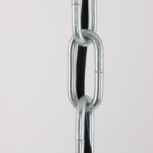 Steinhauer Bikkel industriële hanglamp - Ø42 cm - met glasplaat onderzijde - verweerd grijs - Image 5