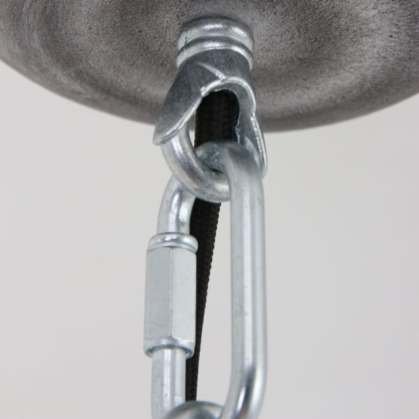 Steinhauer Bikkel industriële hanglamp - Ø42 cm - met glasplaat onderzijde - donkerblauw - Image 10