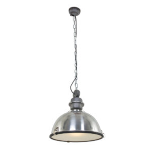 Steinhauer Bikkel hanglamp – ø 42 cm – E27 (grote fitting) – Staal