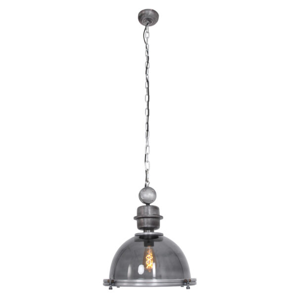 Steinhauer Bikkel hanglamp – ø 45 cm – E27 (grote fitting) – Transparant