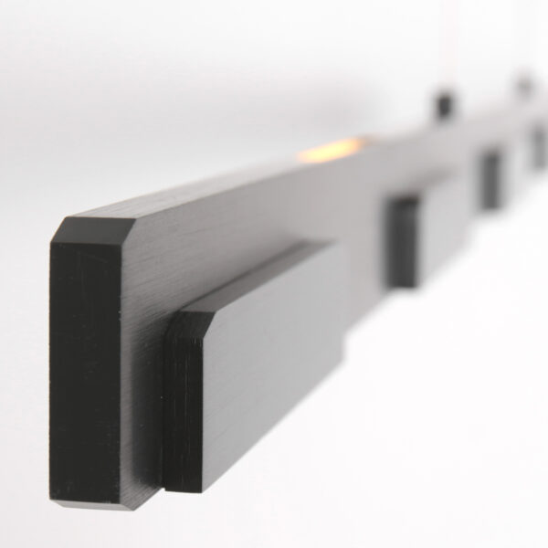 Steinhauer Bloc hanglamp – Ingebouwd (LED) – transparant en zwart - Image 12