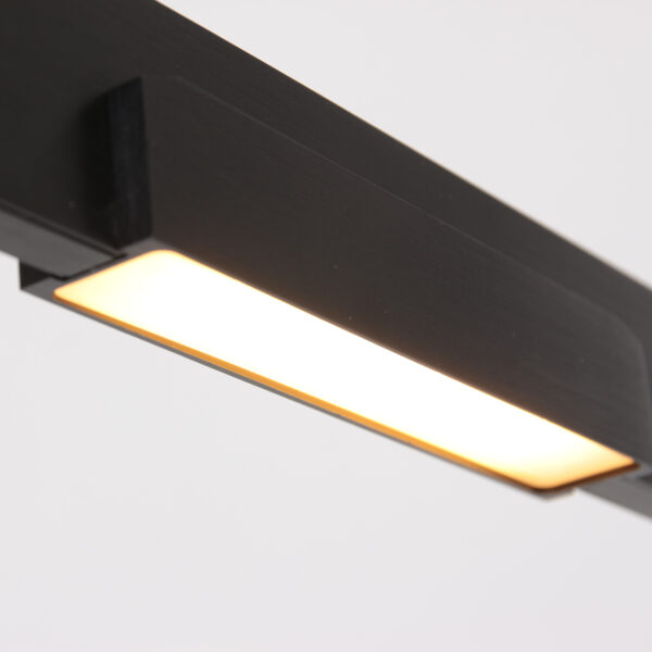Steinhauer Bloc hanglamp – Ingebouwd (LED) – transparant en zwart - Image 3