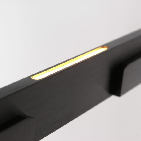 Steinhauer Bloc hanglamp – Ingebouwd (LED) – transparant en zwart - Image 4