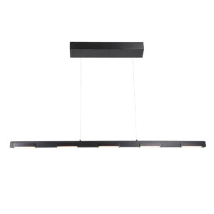 Steinhauer Bloc hanglamp – In hoogte verstelbaar – Ingebouwd (LED) – Zwart