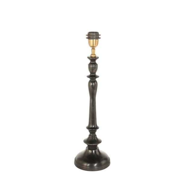 Steinhauer Bois tafellamp –– antiekzwart en goud - Image 7