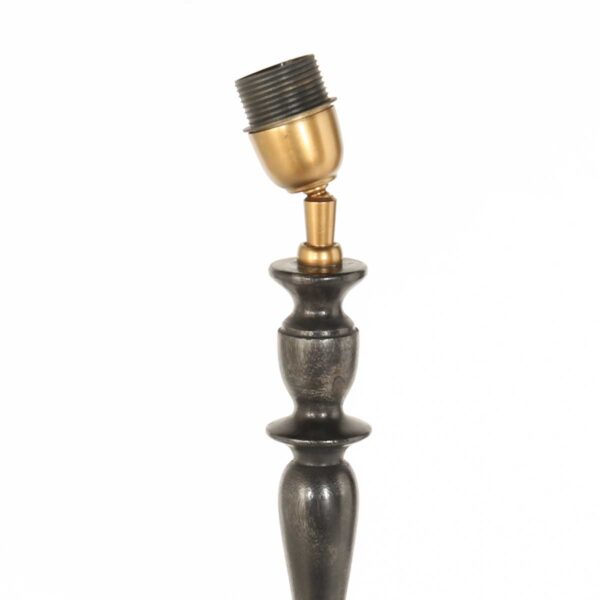 Steinhauer Bois tafellamp –– antiekzwart en goud - Image 8