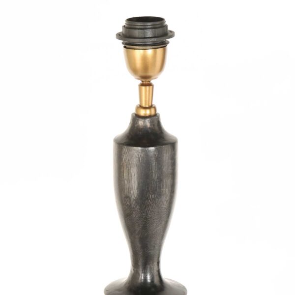 Klassieke zilver zwarte vloerlamp Steinhauer Bois - Image 2